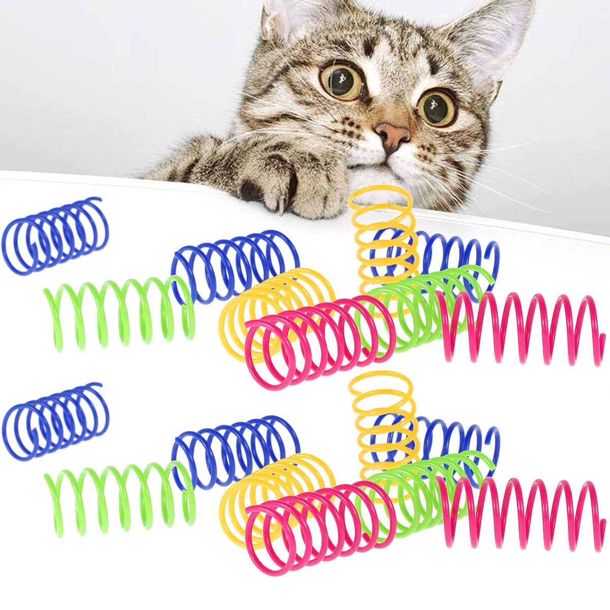 16 pcs Coil Spiral Spring Toy