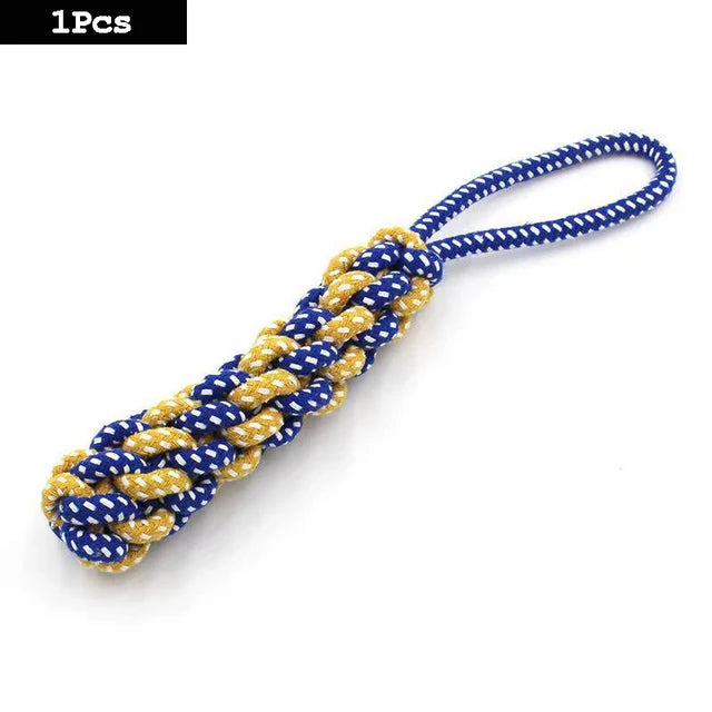 Knot Rope Squeak Toy