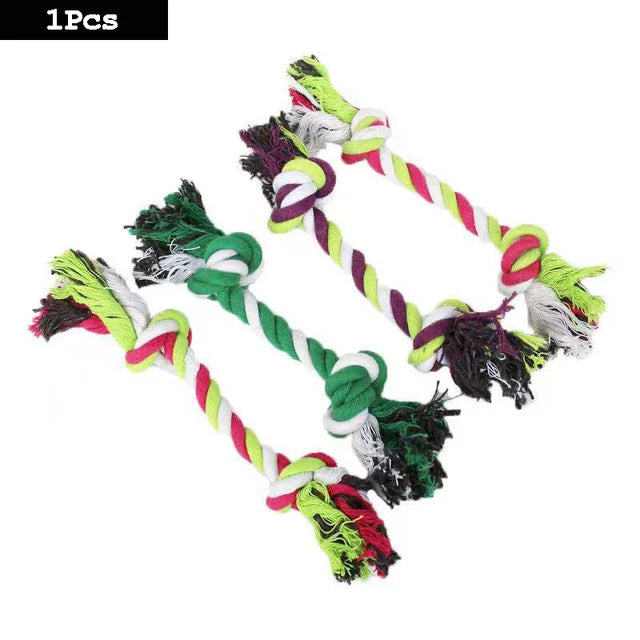 Knot Rope Squeak Toy