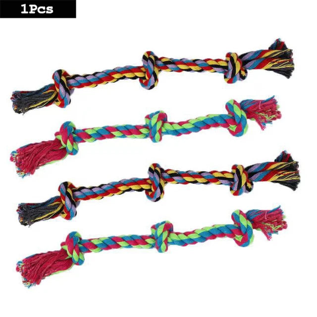 Knot Rope Squeak Toy