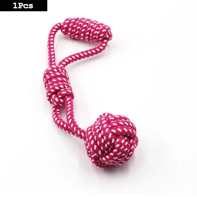 Knot Rope Squeak Toy