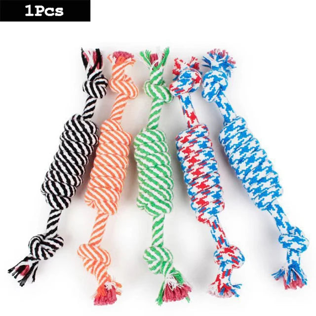 Knot Rope Squeak Toy