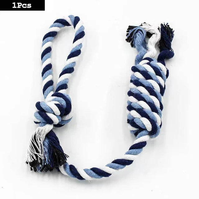 Knot Rope Squeak Toy
