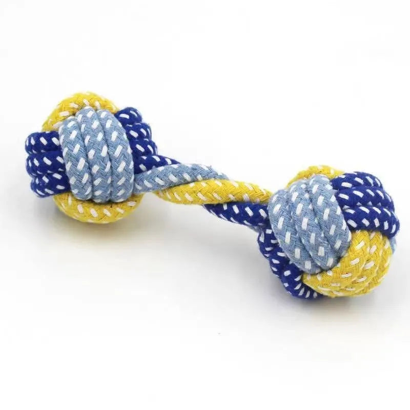 Knot Rope Squeak Toy