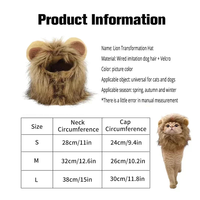 Cat Lion Hat