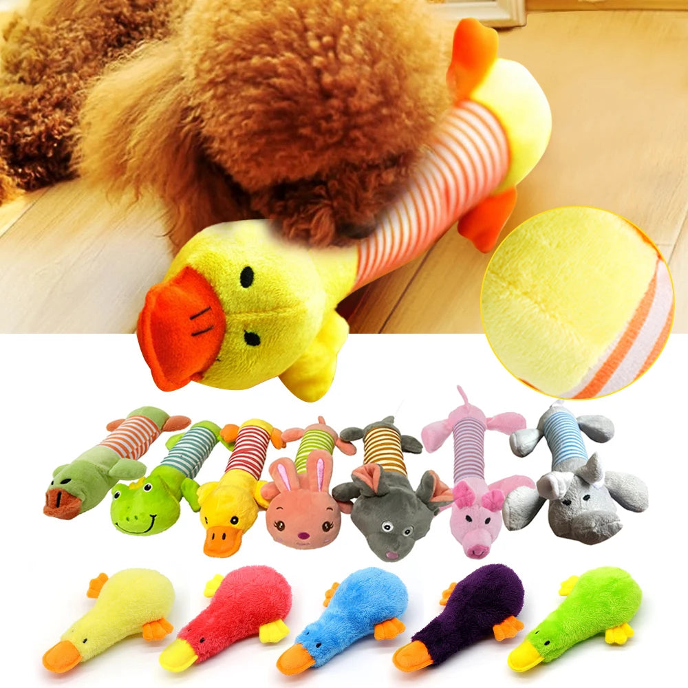 Dog Squeak Plush Toy