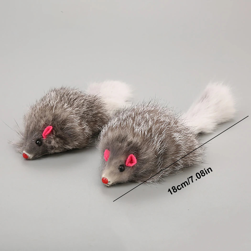 Long-haired Tail Mice Plush