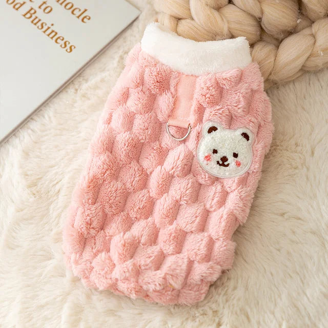 Warm Cardigan Sweater with Buckle